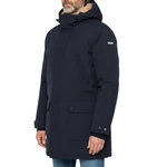 Schott Parkas  Homme Schott Parka Fixe Doublee Sherpa. Coloris disponibles : Bleu