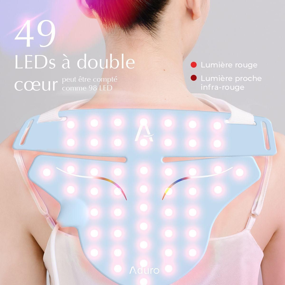 ADURO Masque LED ZLD-50AF décolleté et cou