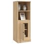 Voir la diapositive 5 : VIDAXL Buffet haut chene sonoma 36x35,5x103,5 cm bois d'ingenierie