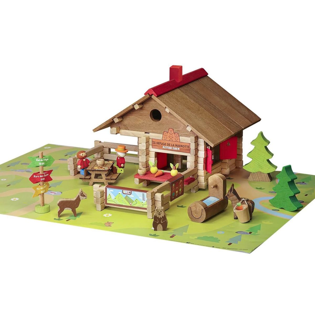 JeuJura Le Refuge de la Marmotte 150 pièces