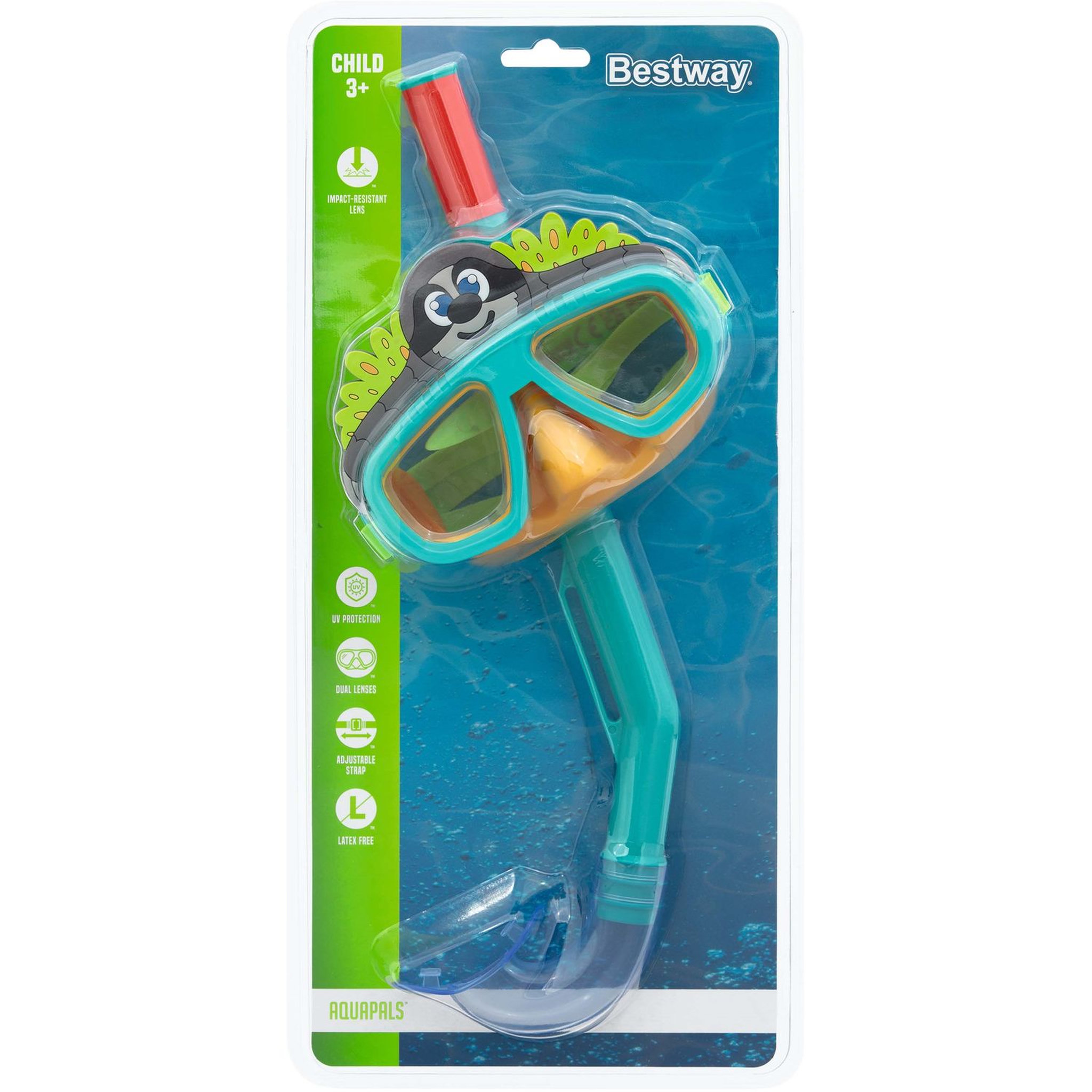 Voir la diapositive 2 : BESTWAY Masque et tuba