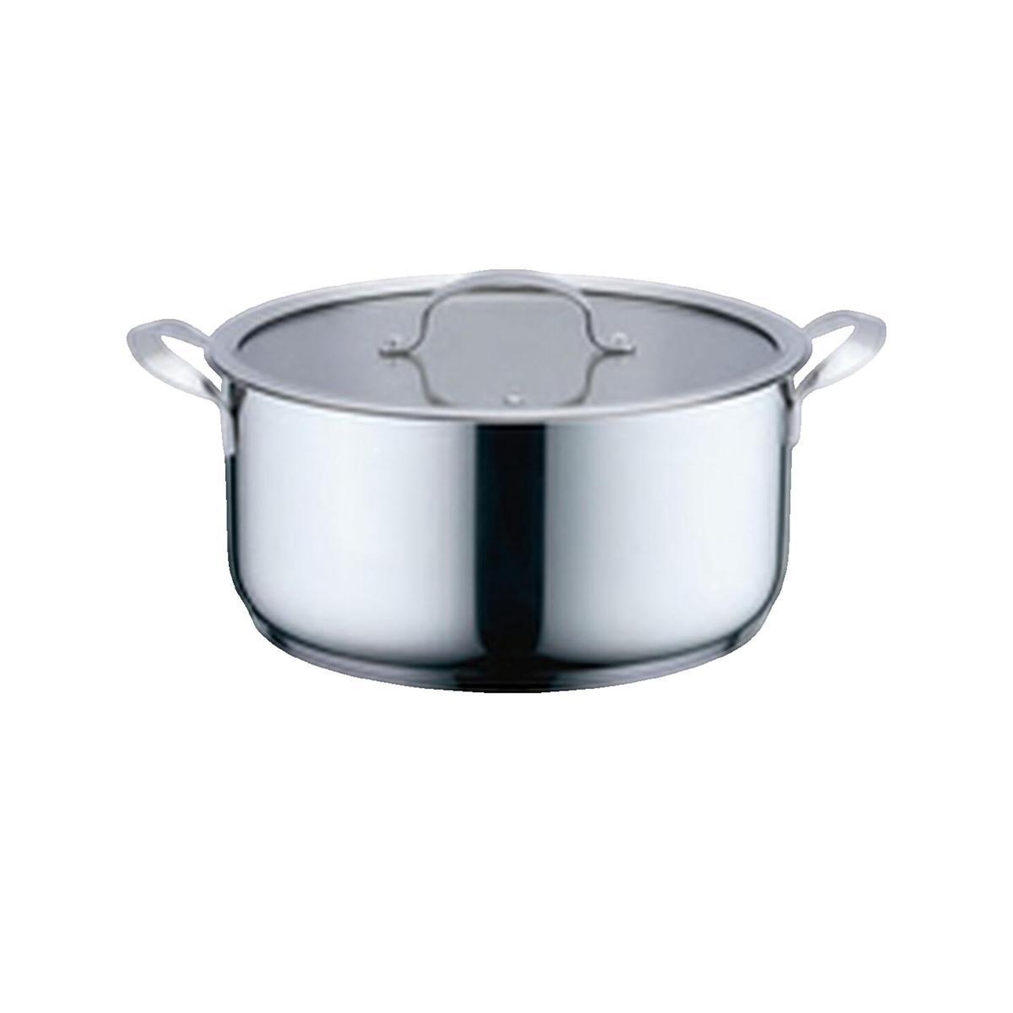 Voir la diapositive 2 : HAGER Olla sopera Haeger PA-28H.011A en acier inoxydable 6,5 litres