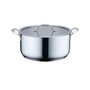 Voir la diapositive 2 : HAGER Olla sopera Haeger PA-28H.011A en acier inoxydable 6,5 litres