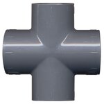 Jardibric Raccord PVC pression en croix ø25 mm