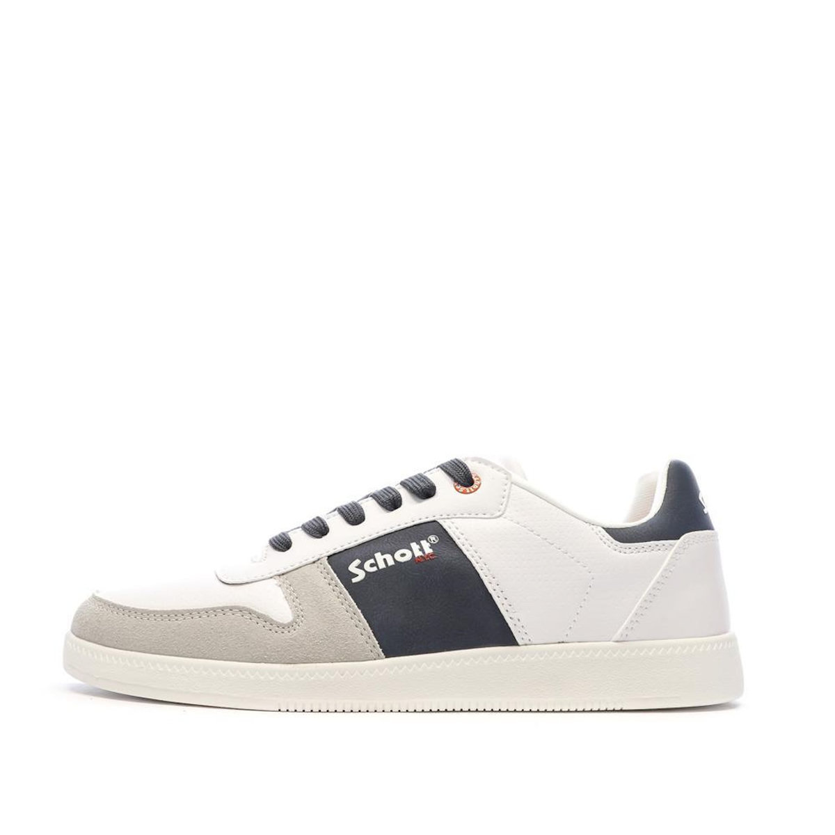 Schott Baskets Blanches Homme Schott Foster