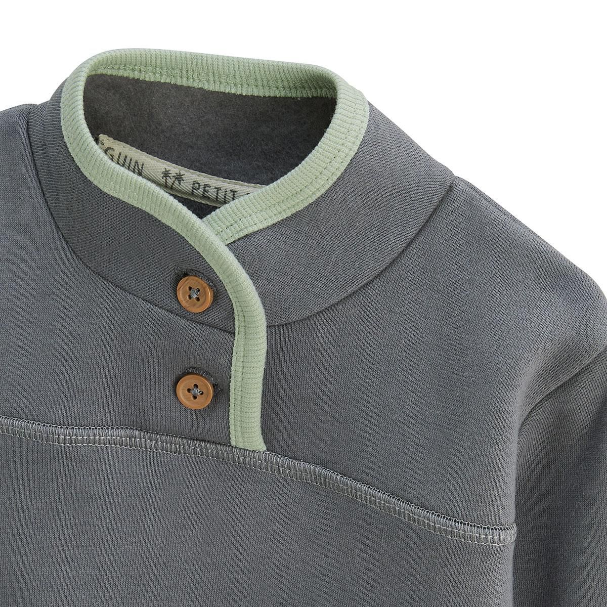 Petit Béguin Sweat-shirt enfant en molleton ultra chaud Boavista