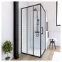 Voir la diapositive 1 : Paroi de douche FACTORX RETOUR 80CM 