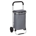 FIVE Chariot de marché isotherme 2 roues capacité 40L - Gris