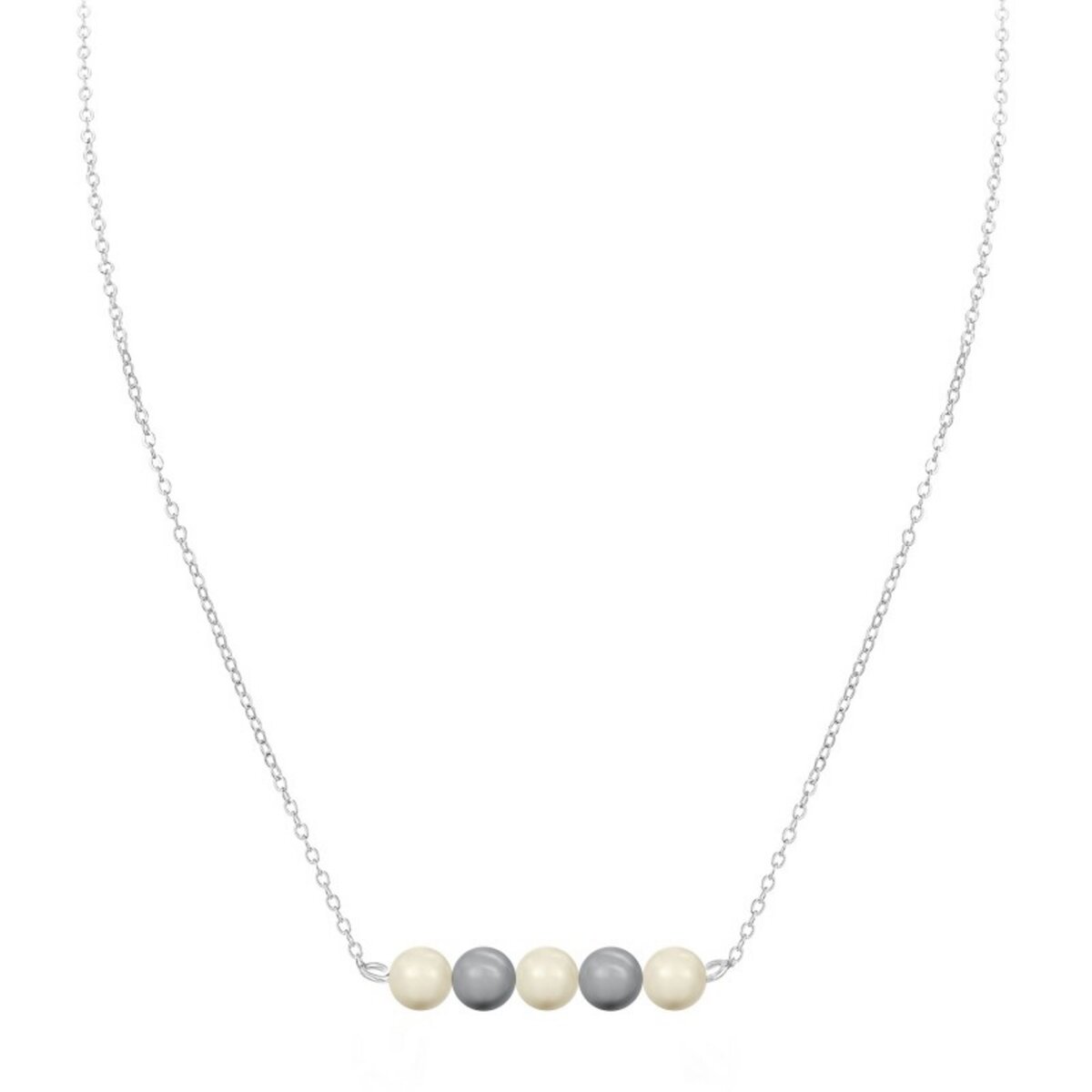 SC CRYSTAL Collier SC Crystal décoré de perles scintillantes