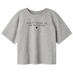 NAME IT T-shirt Gris Fille Name it Fostinna. Coloris disponibles : Gris