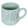 Voir la diapositive 5 : SECRET DE GOURMET Lot de 4 Mugs sur Rack  Visage  12cl Multicolore