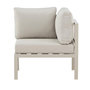 Voir la diapositive 3 : Paris Prix Module Canapé d'Angle de Jardin  Copacabana  74cm Beige
