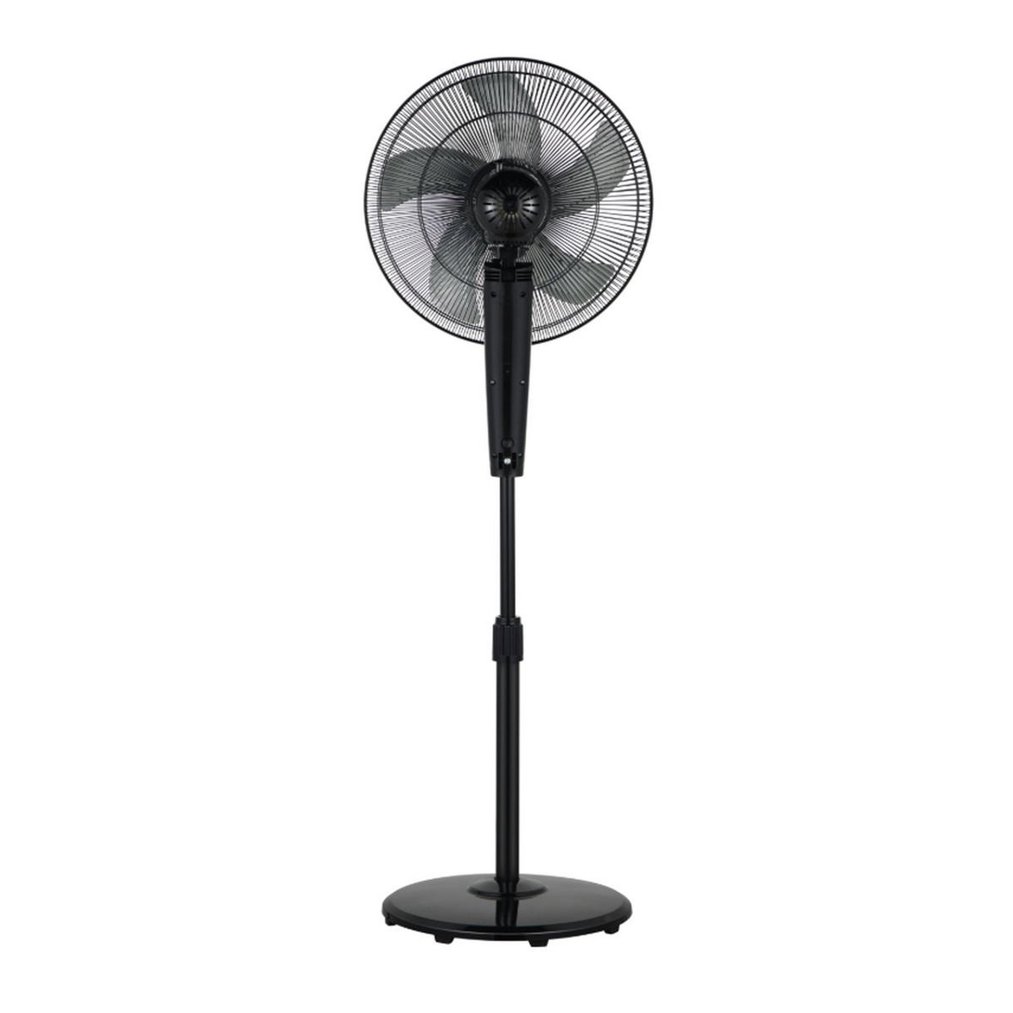 Voir la diapositive 2 : Beko Ventilateur sur pied 3 vitesses 40cm 45w noir - efs5100b