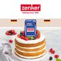 Voir la diapositive 6 : ZENKER Ensemble de 2 Cercles à pâtisserie pour trancher les gâteaux en étages 26 à 28 cm Zenker Smart Pastry