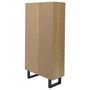 Voir la diapositive 6 : The Home Deco Factory Meuble à chaussure 3 portes CALYPSO - Beige