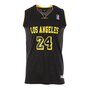 Voir la diapositive 1 : SPORTZONE os Angeles Maillot de basket Noir sport zone