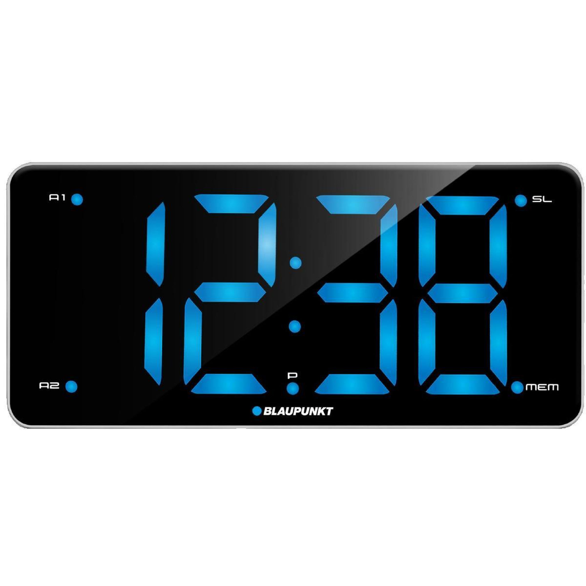 Voir la diapositive 3 : BLAUPUNKT Radio-réveil Blaupunkt CR15WH noir et blanc