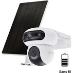 EZVIZ Caméra de surveillance HB90 + 8W solar panel