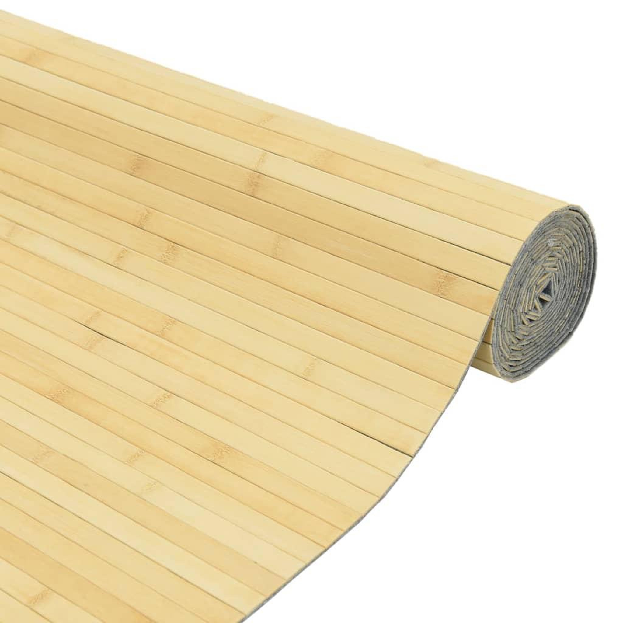 Voir la diapositive 5 : VIDAXL Cloison de separation naturel clair 165x400 cm bambou
