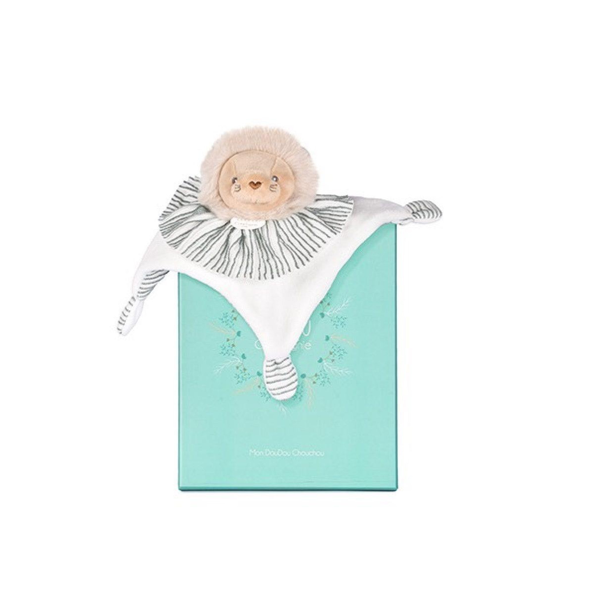 DOUDOU ET COMPAGNIE Doudou lion plat 20cm - les chouchoux