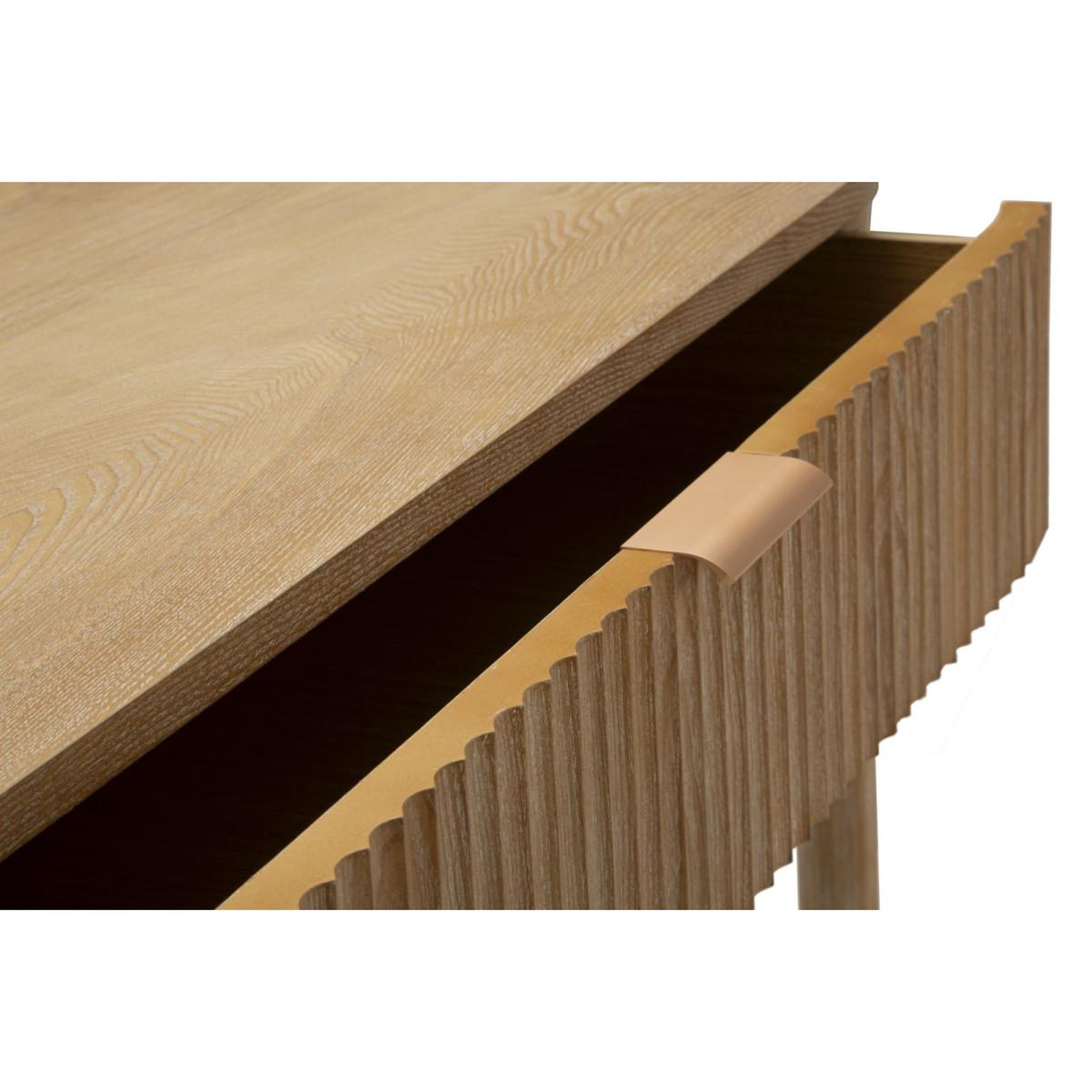 Voir la diapositive 6 : Paris Prix Console en bois 1 tiroir  goteborg  110cm naturel