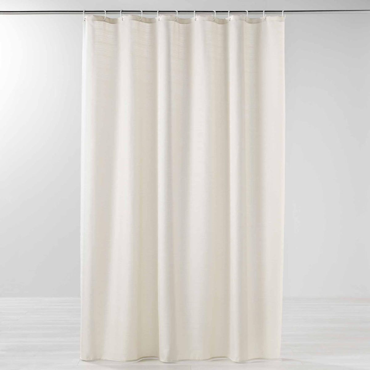 Paris Prix Rideau de Douche Uni  Yaline  180x200cm Naturel