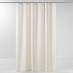 Paris Prix Rideau de Douche Uni  Yaline  180x200cm Naturel