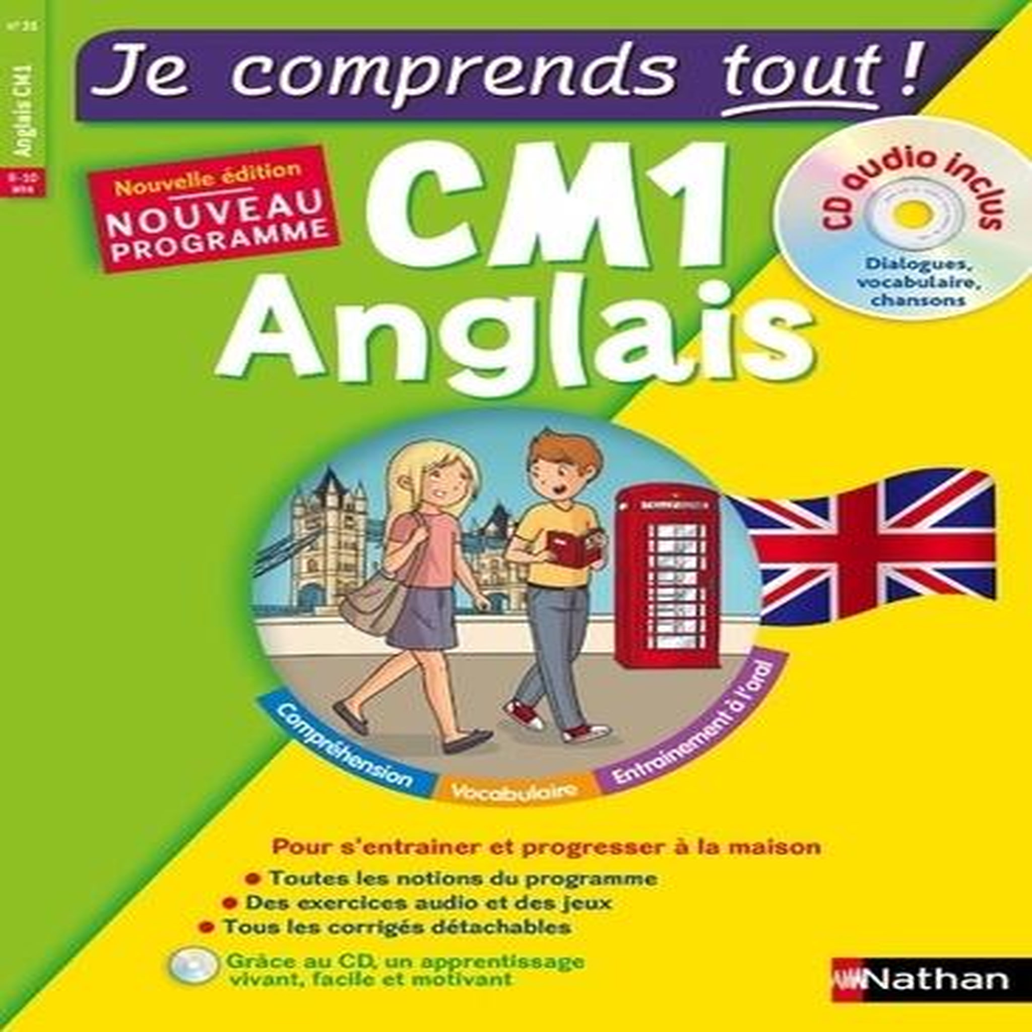 ANGLAIS CM1. AVEC 1 CD AUDIO, Baudry Catherine