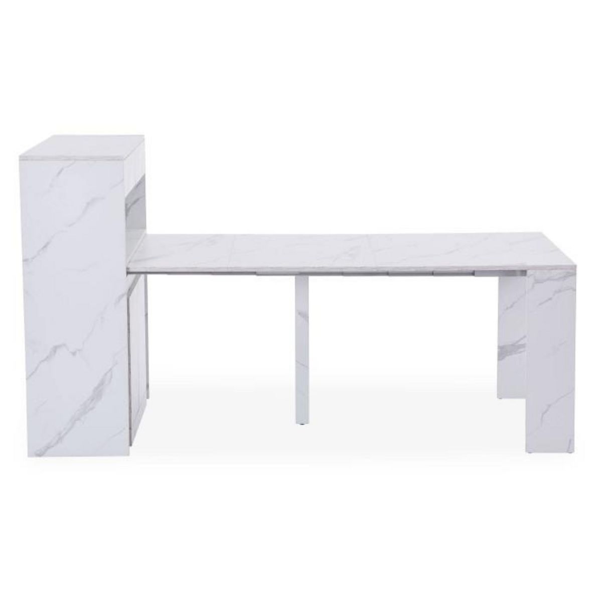 Paris Prix Console Extensible  Malavita  40-176cm Blanc