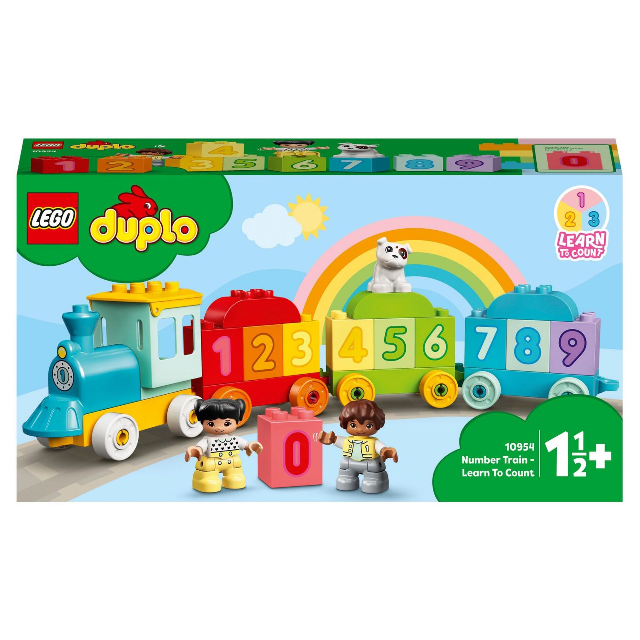 LEGO DUPLO Mes 1ers pas 10954 - Le train des chiffres Apprendre à compter