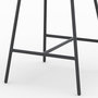 Voir la diapositive 6 : Rendez vous déco Lot de 2 chaises pour îlot central en tissu gris clair 68 cm-Cécilia
