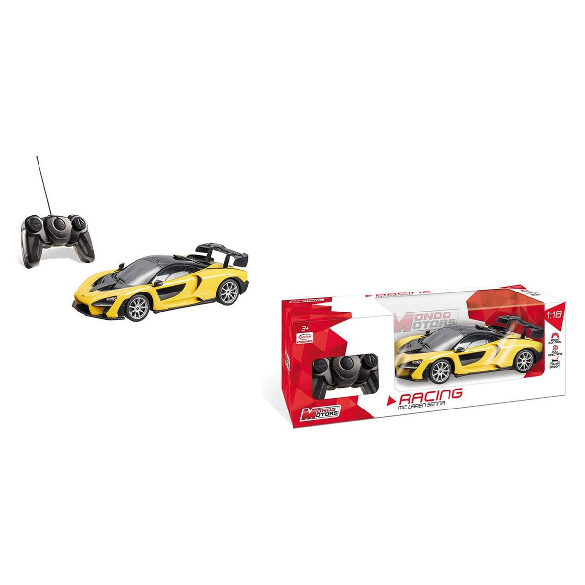 MONDO Jeu Voiture Radiocommandée 1.18 McLaren Senna