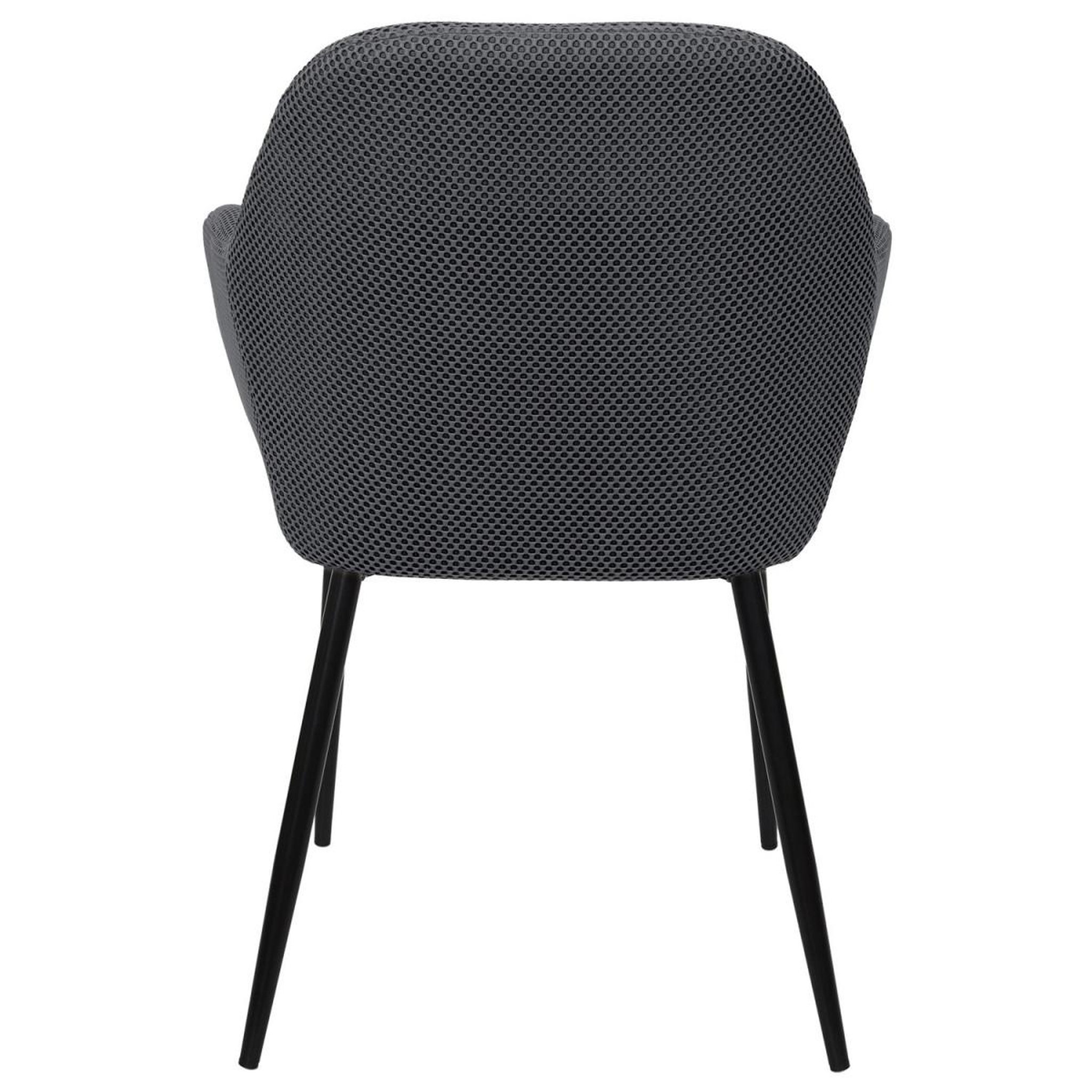 Voir la diapositive 6 : The Home Deco Factory Lot de 2 chaises fauteuil  atome  85cm gris