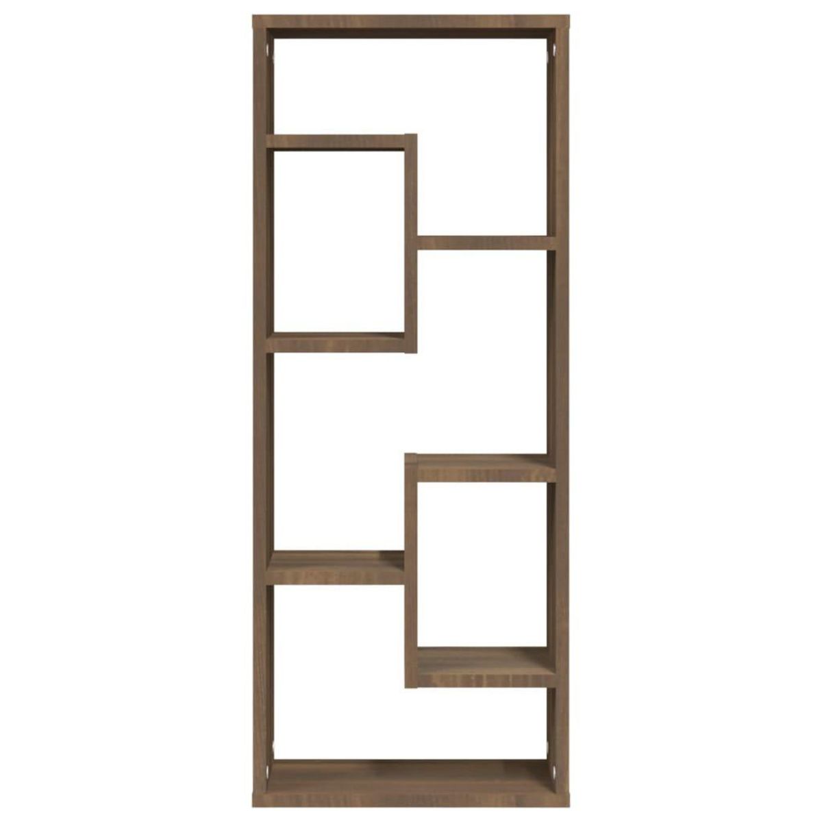 VIDAXL Etagere murale Chene marron 36x16x90 cm Bois d'ingenierie