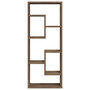 Voir la diapositive 3 : VIDAXL Etagere murale Chene marron 36x16x90 cm Bois d'ingenierie