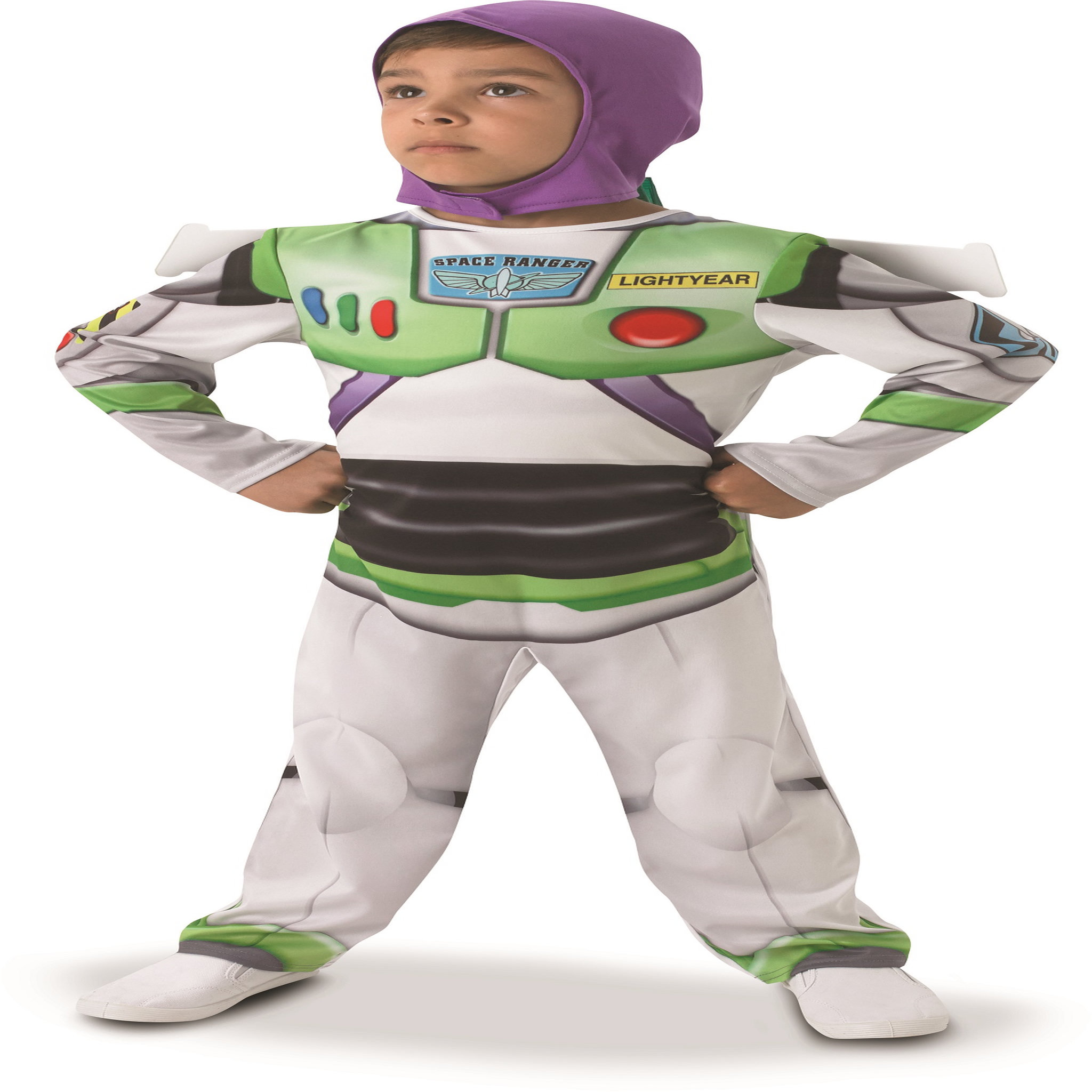 RUBIES Panoplie classique Buzz l'éclair + ailes taille 5/6 ans - Toy story