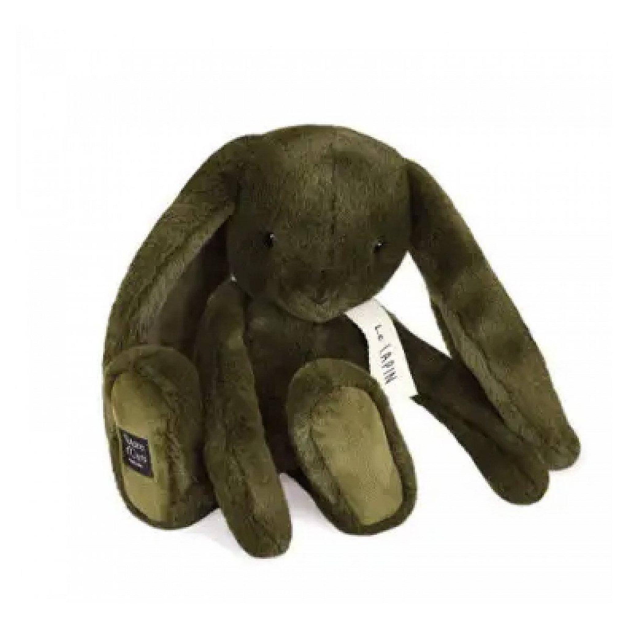 Histoire D'Ours Doudou lapin - kaki - 32cm