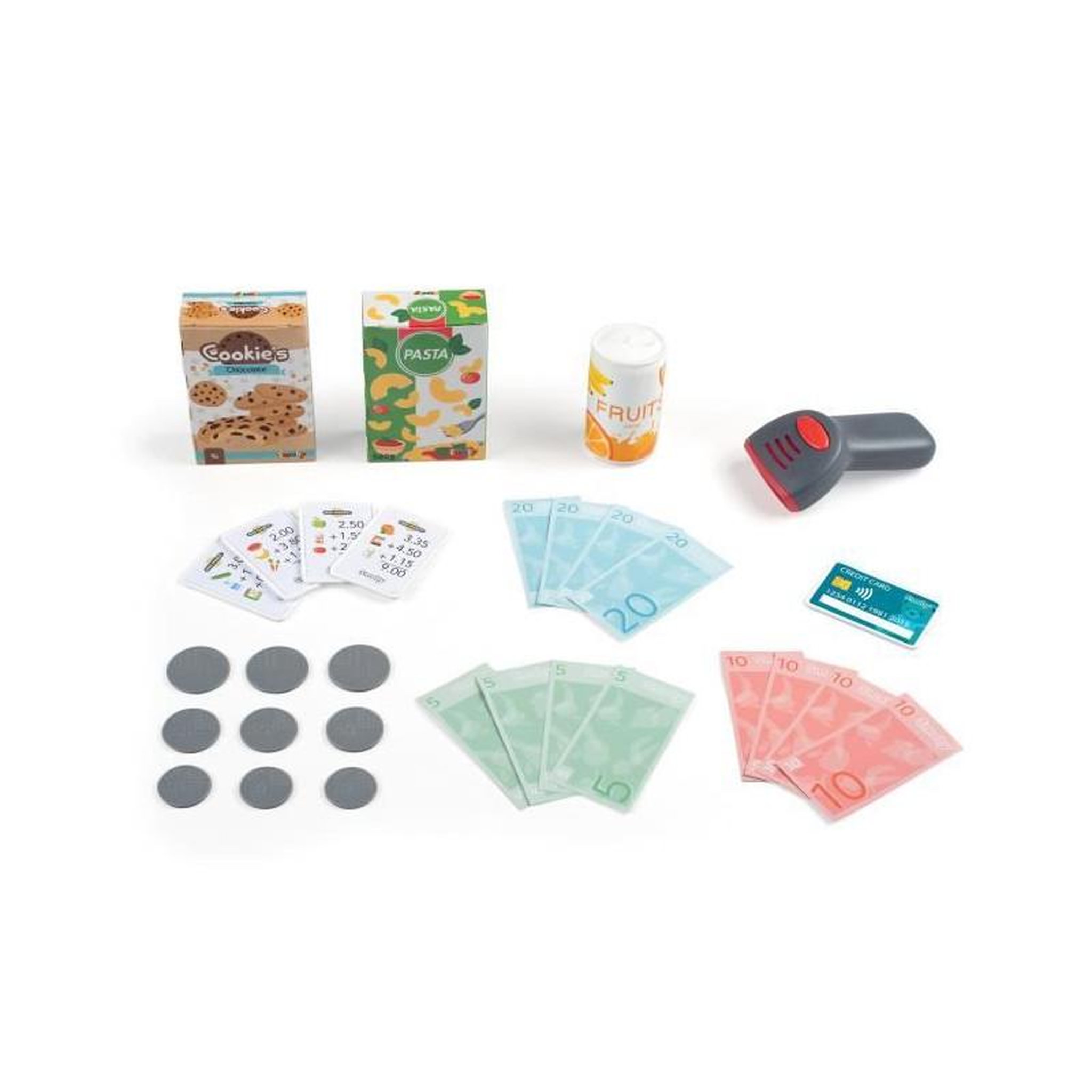 Voir la diapositive 5 : SMOBY Smoby grande caisse enregistreuse - 30 accessoires inclus - des 3 ans