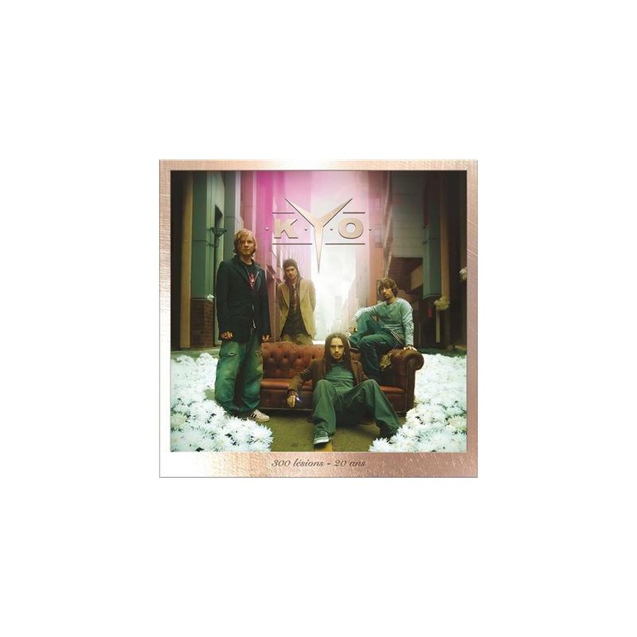 Vinyle kyo « 300 lésions » réédition 20 ans double album (album original + 9 démos)