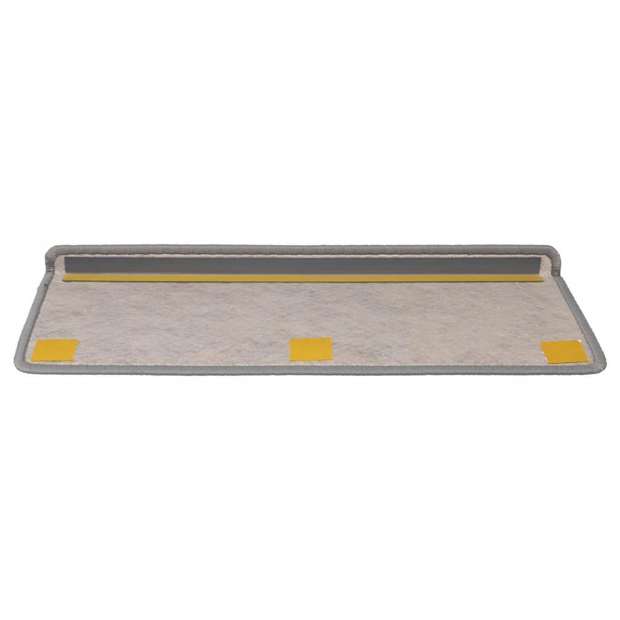 Voir la diapositive 5 : VIDAXL Tapis d'escalier autocollants 15 pcs 65x21x4 cm Beige