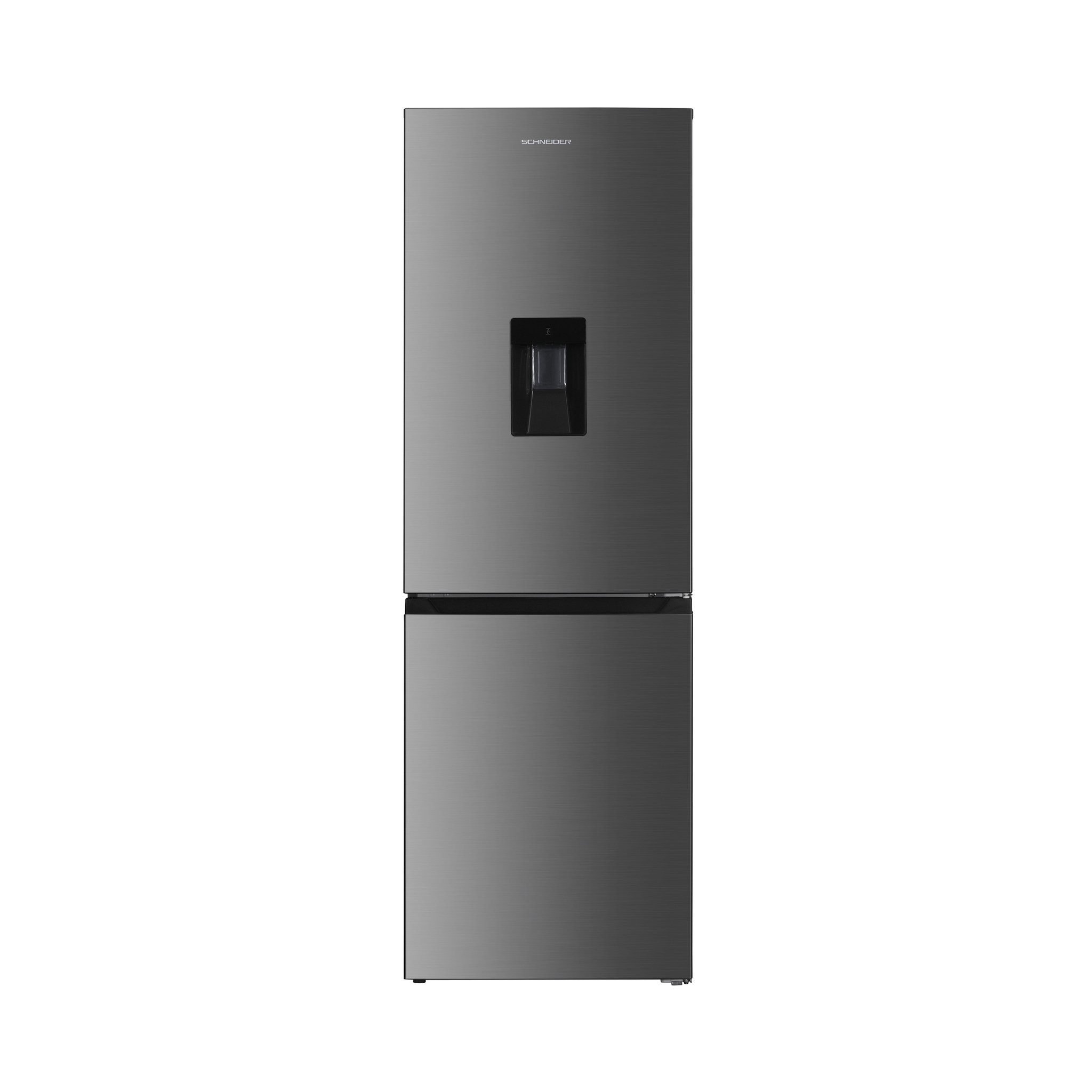 SCHNEIDER Réfrigérateur combiné 325L Inox - SCCB325HNFWD-XE
