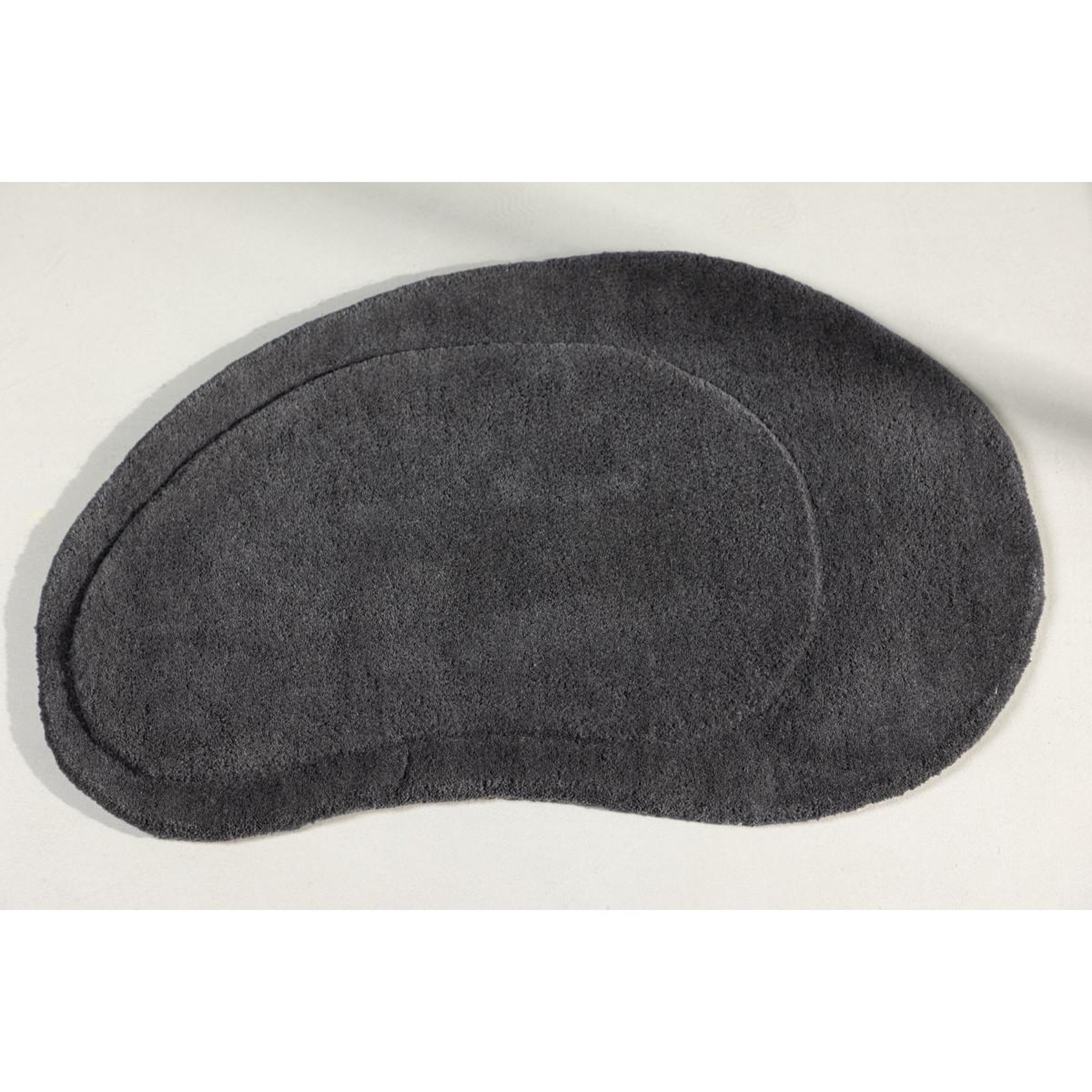 Voir la diapositive 5 : Paris Prix Tapis de salle de bain  sten 50x75cm gris foncé