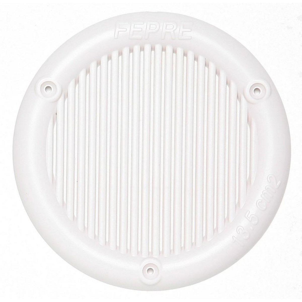CENTRALE BRICO Grille d'aération abs naturel Diam.10.3 cm