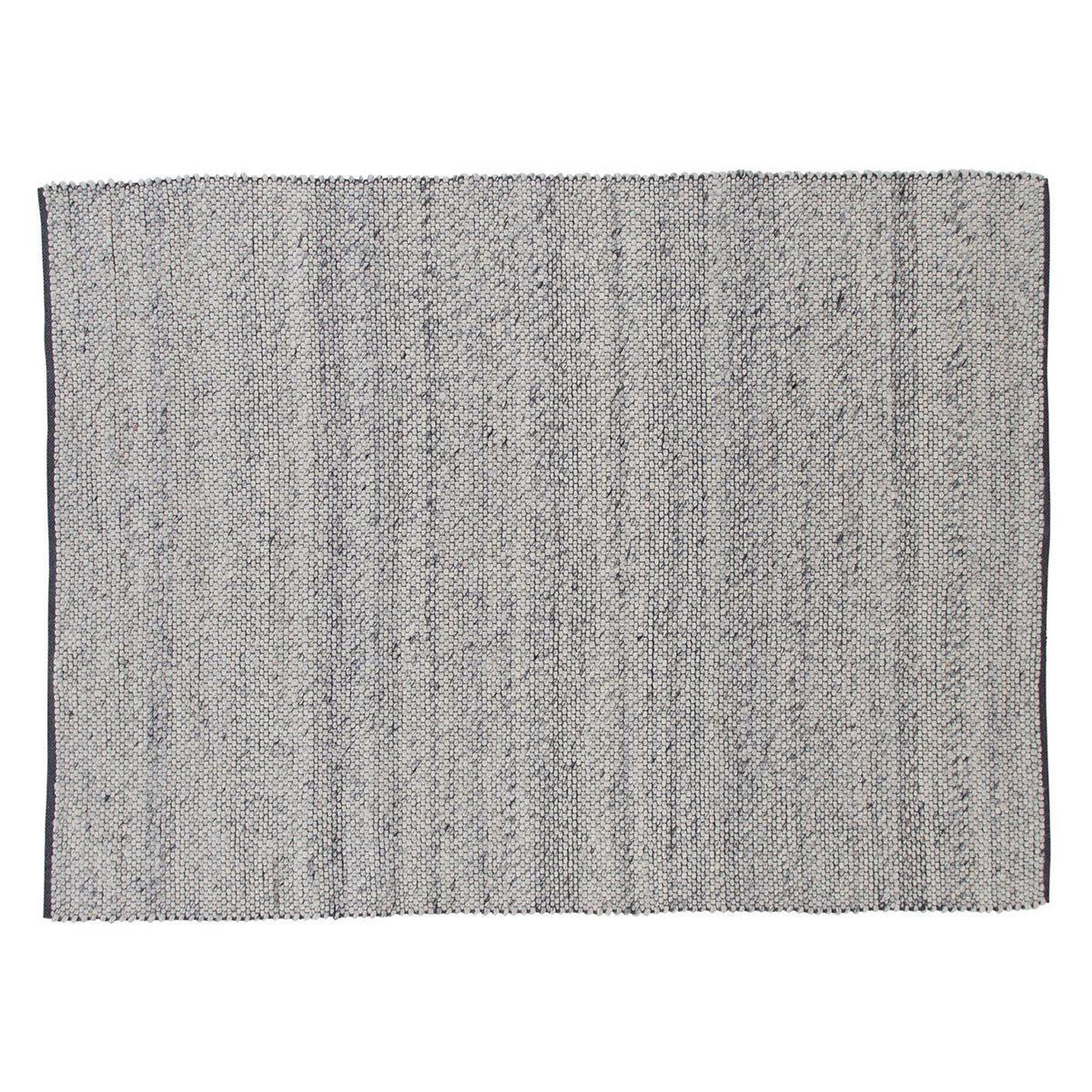 Voir la diapositive 1 : Paris Prix Tapis déco en laine  ganga  251x353cm argent