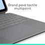 Voir la diapositive 4 : Logitech Etui Combo Touch iPad Air 13'' (M2/M3) Oxford