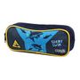 Voir la diapositive 2 : Bagtrotter BAGTROTTER Trousse scolaire 2 compartiments Vorax Bleue Requins