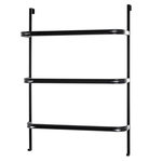 Paris Prix Porte-Serviettes 3 Niveaux  Suspendre  78cm Noir