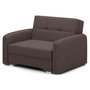 Voir la diapositive 1 : BEST MOBILIER Michelle - fauteuil convertible avec coffre en velours