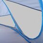 Voir la diapositive 4 : OUTSUNNY Abri de plage tente de plage pliable pop-up automatique instantané protection UV fenêtre arrière grand tapis de sol bleu ciel