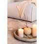 Voir la diapositive 3 : Paris Prix Vase Design  Boule Céramique  18cm Beige